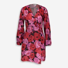 Roze rode jurk
