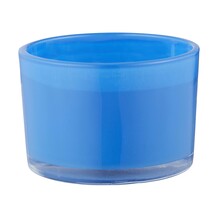 Blauwe geurkaars