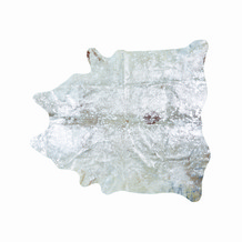 Zilver koeien tapijt