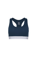 Blauwe sport BH