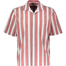 Gestreept shirt met korte mouwen