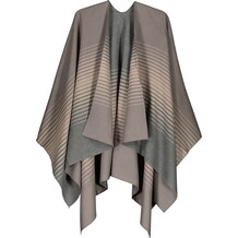 Grijze poncho