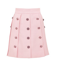 Roze rok met details