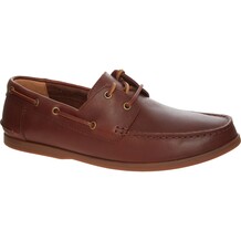 Bruine leren loafers