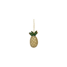 Gouden ananas decoratie