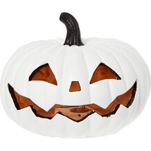 Halloween wit pompoen