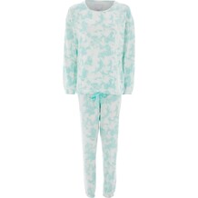 Licht blauwe tie dye pyjama set