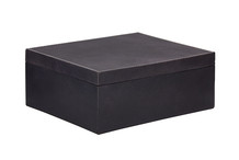 Donkerblauwe leren doods