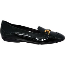 Donker groene brogues