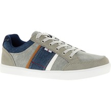 Grijs & blauwe sneakers