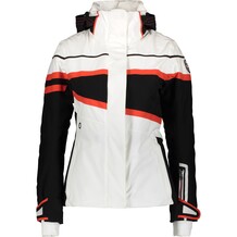 Zwart en wit ski jack