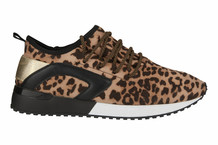 Sneakers met luipaardprint