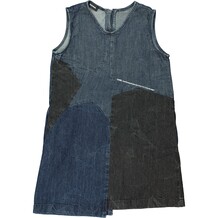 Kids denim jurk