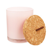 Roze geurkaars