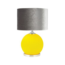 Geel zwarte lamp