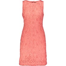 Zalm roze jurk met kant