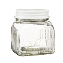 Glazen zout pot