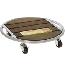 Bruine pot trolley