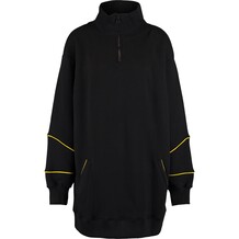 Oversized zwarte trui