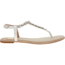 Zilveren sandalen met studs