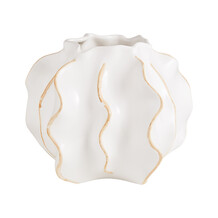 Witte vaas