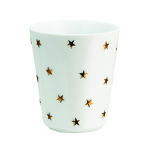 Keramische mok met sterretjes