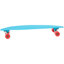 Blauw longboard
