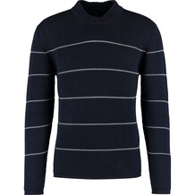 Gestreepte trui met ronde hals