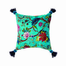 Kussen met bloemenprint