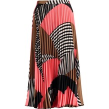 Rok met abstracte print