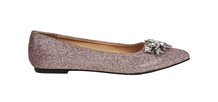 Roze glitter ballerina