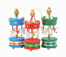 Draaimolen kerstballen
