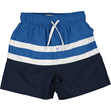 Blauw wit gestreepte zwemshort