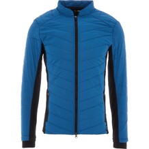 Blauw gewatteerde jas