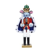 Kerstbeeldje van koninklijke muis