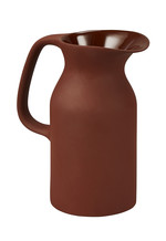 Bruine terracotta kan