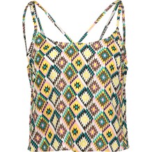 Crop top met patroon