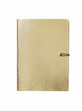 Goud notitieboekje