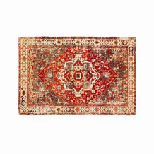 Vintage kleed met print