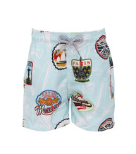Zwemshort met print