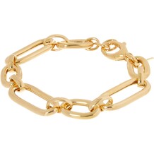 Goudkleurige sterling zilver armband