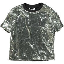 Kids shirt met lovertjes
