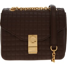 Bruine leren tas