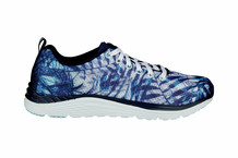 Blauwe sportschoenen