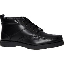 Zwarte leren schoenen