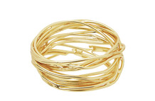 Gouden servet ring