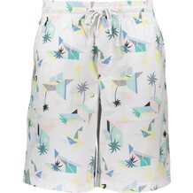 Witte short met print