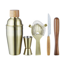 Gouden cocktailset
