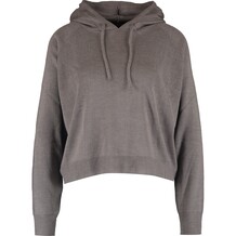 Gebreide grijze hoodie