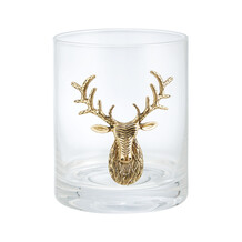 Goud rendierglas